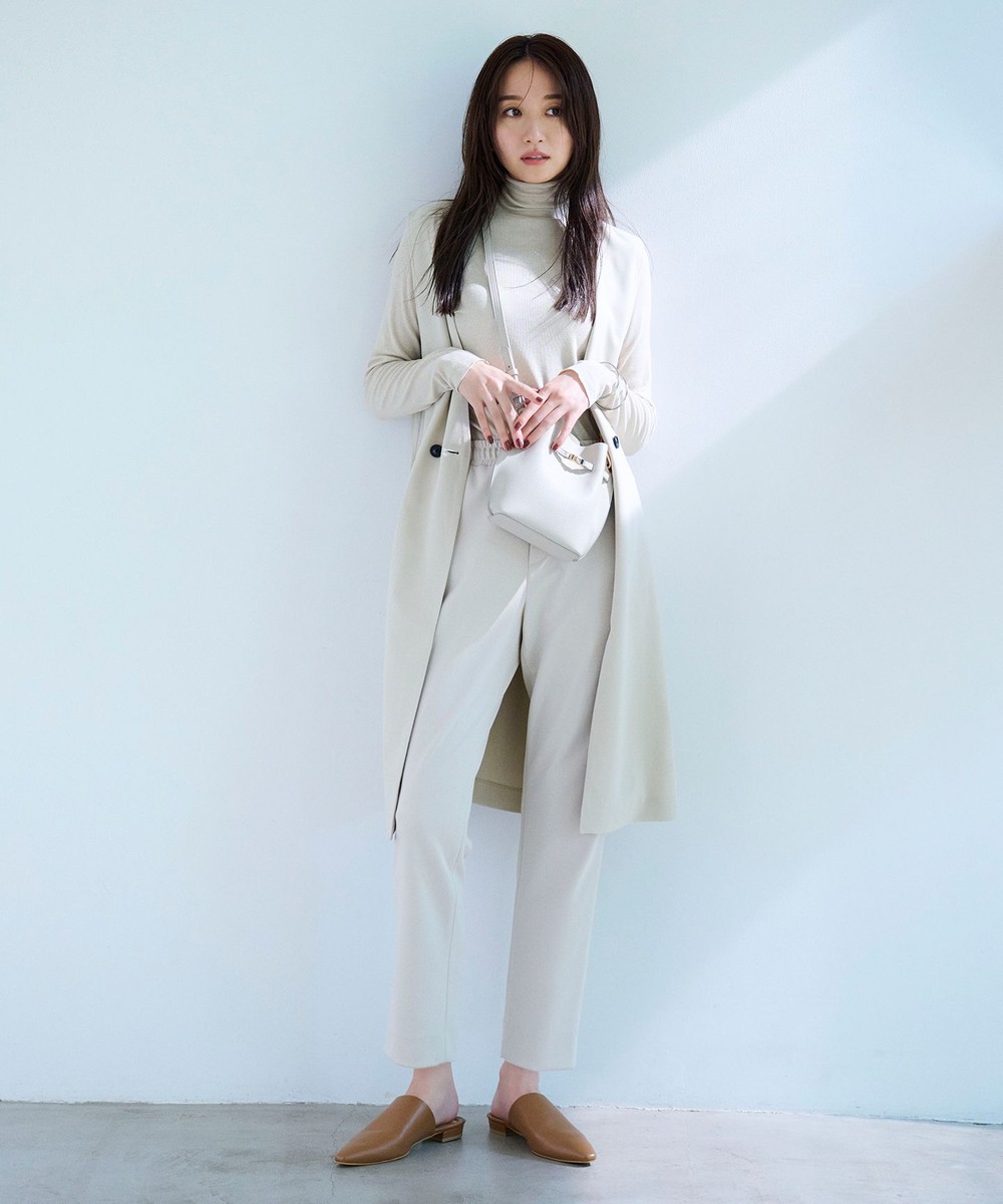 【ストレッチ/洗える】BEAUTY MOVE ドロストスティックパンツ