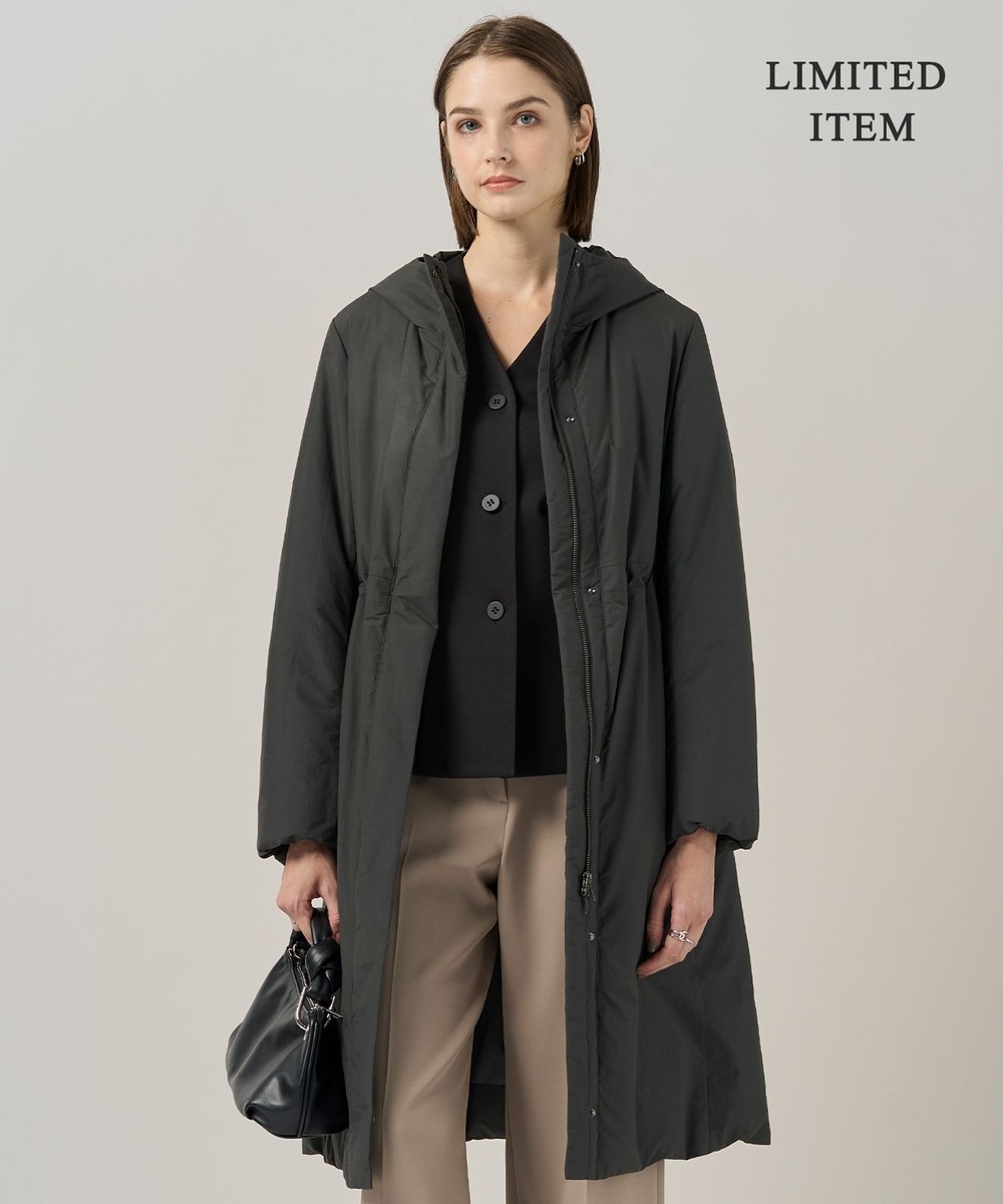 【オンワード】 ICB L(大きいサイズ)>ジャケット/アウター 【WEB&一部店舗限定・撥水加工】ADSダウン フーデットロングコート チャコールグレー 44 レディース 【オンワード】 ICB L(大きいサイズ)>ジャケット/アウター 【WEB&一部店舗限定・撥水加工】ADSダウン フーデットロングコート チャコールグレー 44 レディース