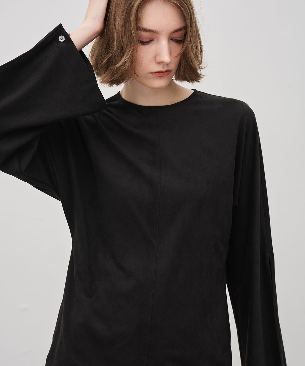 【オンワード】 uncrave>トップス 【手洗い可】スウェード ドルマントップス ブラック 2 レディース 【オンワード】 uncrave>トップス 【手洗い可】スウェード ドルマントップス ブラック 2 レディース