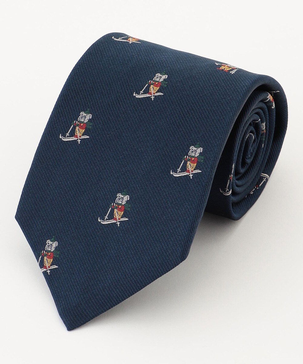 【オンワード】 J.PRESS MEN>スーツ/ネクタイ 【J.PRESS JOKE TIE COLLECTION】ハンサムダンスキー ネイビー F メンズ