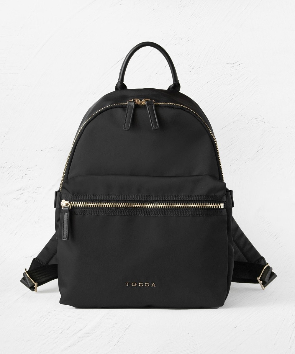【オンワード】 TOCCA>バッグ 【撥水】SMALL TRAVELING BACKPACK バックパック ブラック F レディース 【オンワード】 TOCCA>バッグ 【撥水】SMALL TRAVELING BACKPACK バックパック ブラック F レディース