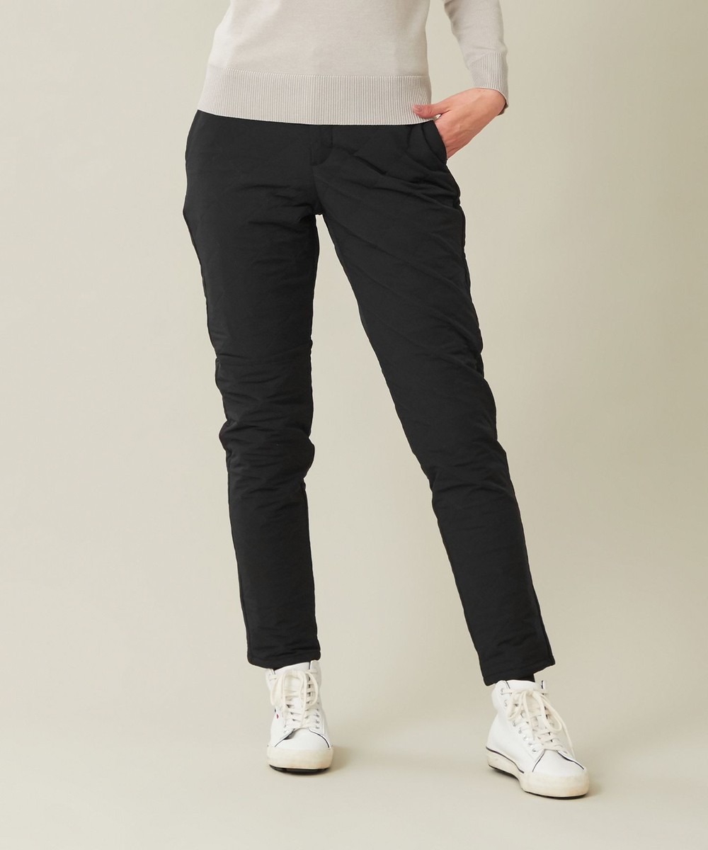 【オンワード】 23区GOLF>パンツ 【WOMEN】中綿ベーシックパンツ ブラック 1 レディース 【オンワード】 23区GOLF>パンツ 【WOMEN】中綿ベーシックパンツ ブラック 1 レディース