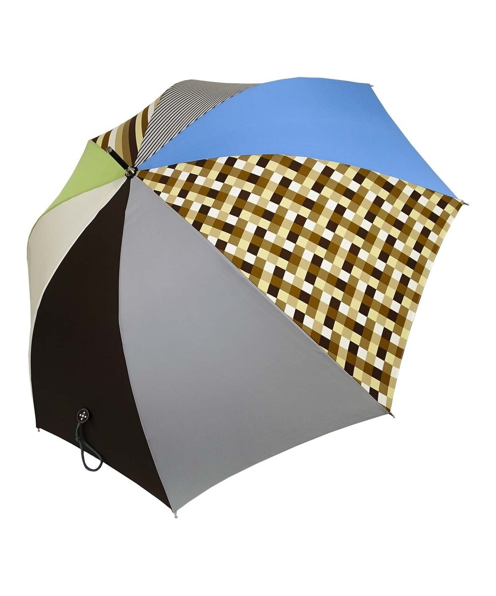 ＜オンワード＞+RING>ファッション雑貨 【プラスリング】【数量限定】 UNISEX 雨傘（長）60cm MLT T1111 NEW COLLECTION マルチカラー F レディース 【送料無料】