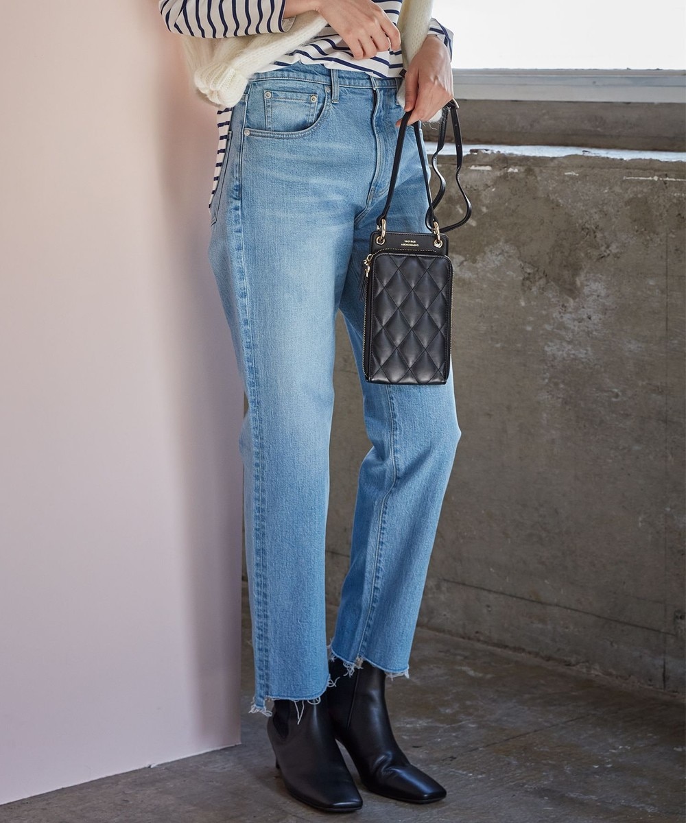 【オンワード】 23区 L(大きいサイズ)>パンツ 【SLOW/一部店舗限定】SLOW DENIM ワイドストレート デニム スカイブルー 44 レディース 【オンワード】 23区 L(大きいサイズ)>パンツ 【SLOW/一部店舗限定】SLOW DENIM ワイドストレート デニム スカイブルー 44 レディース