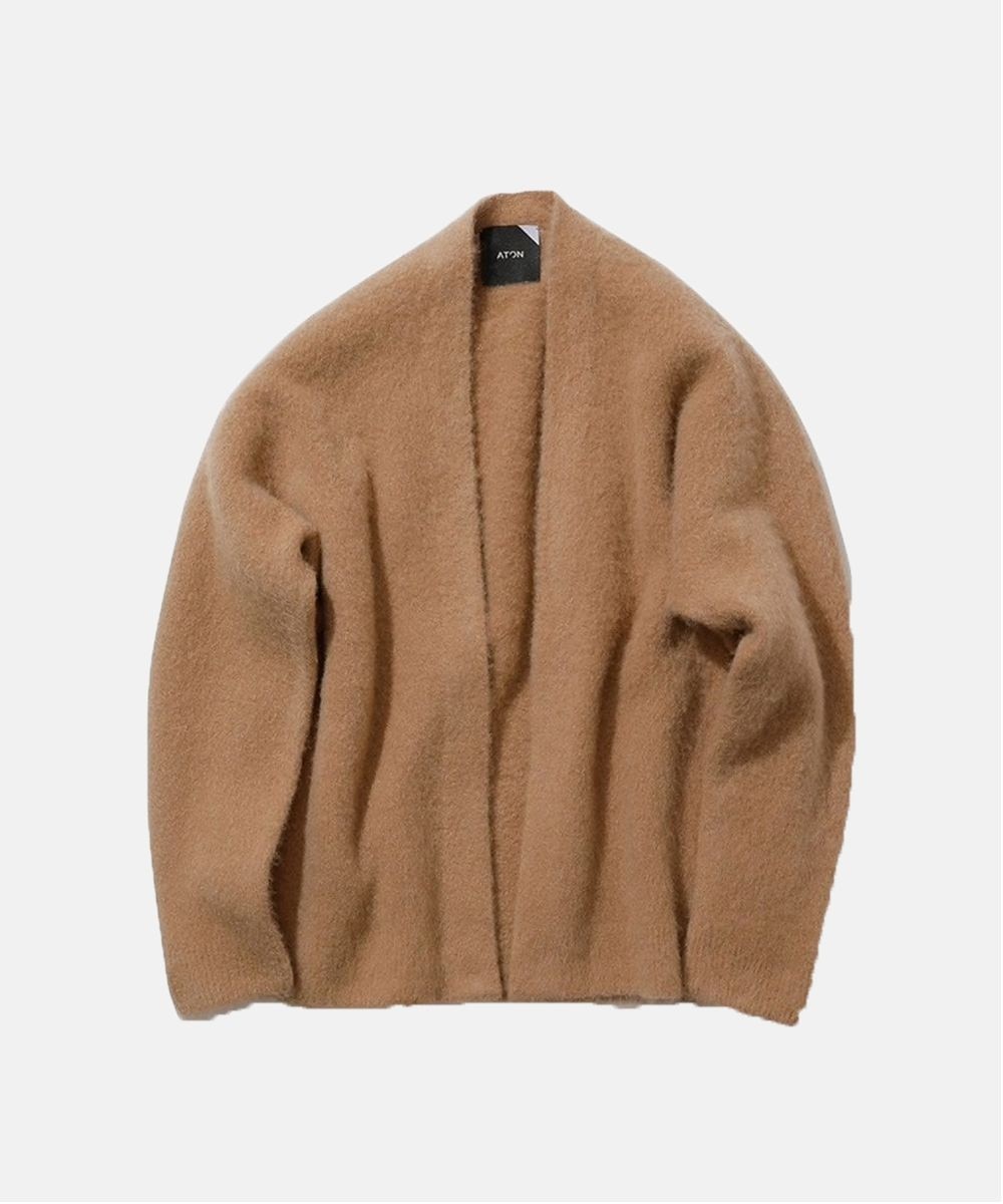 【オンワード】 ATON>トップス FUR CASHMERE ショートカーディガン BEIGE 02 レディース 【送料無料】