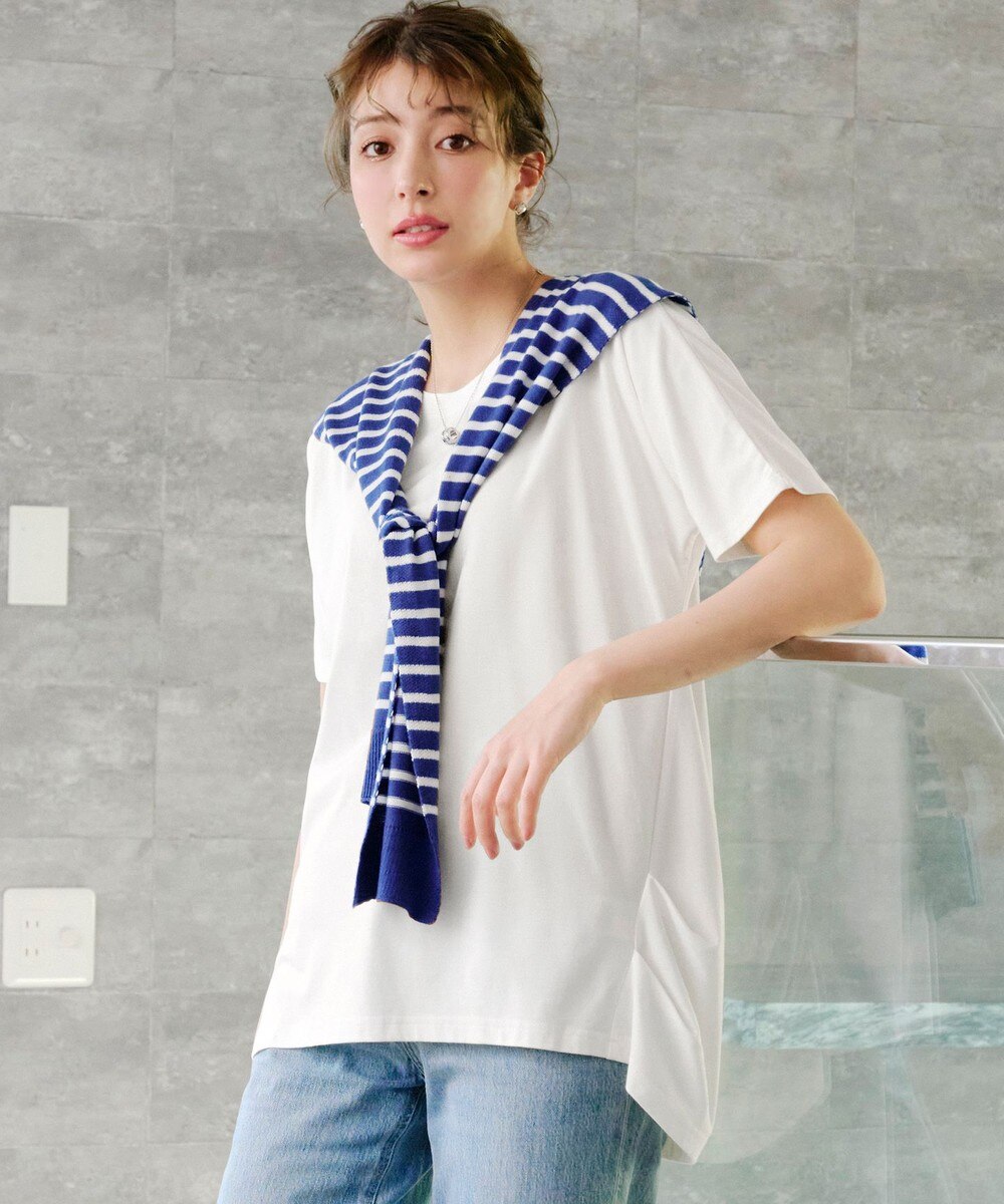 【洗える】脇タックポンチプルオーバー