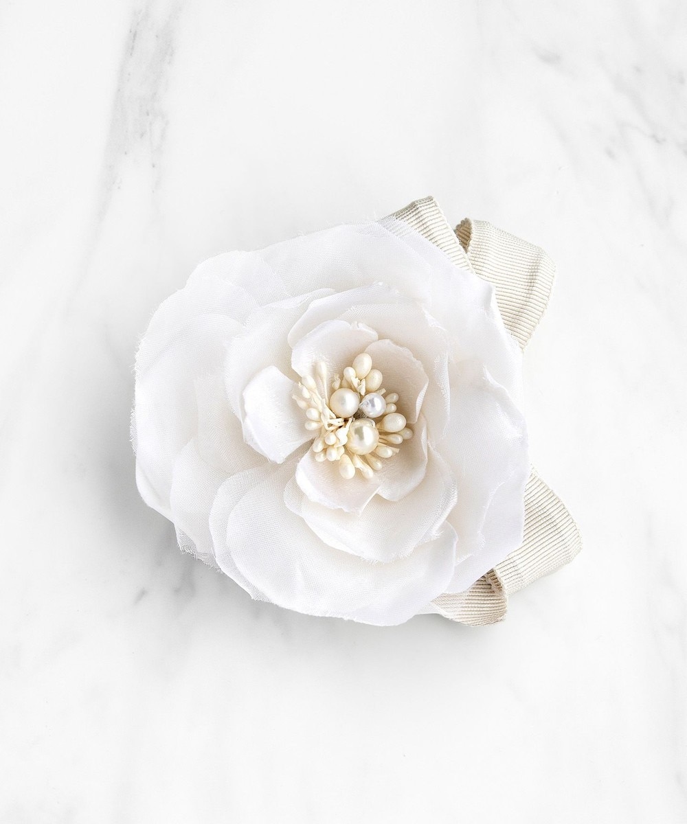 【オンワード】 TOCCA>アクセサリー ATELIER SENKA SHEER FLOWER COSAGE コサージュ アイボリー F レディース 【オンワード】 TOCCA>アクセサリー ATELIER SENKA SHEER FLOWER COSAGE コサージュ アイボリー F レディース