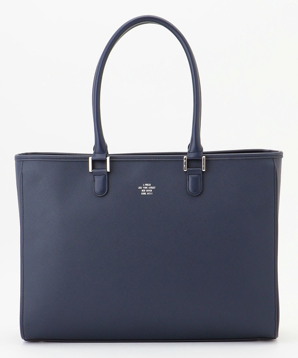 【オンワード】 J.PRESS MEN>バッグ 【定番】サフィアーノトートバッグ ネイビー F メンズ 【オンワード】 J.PRESS MEN>バッグ 【定番】サフィアーノトートバッグ ネイビー F メンズ