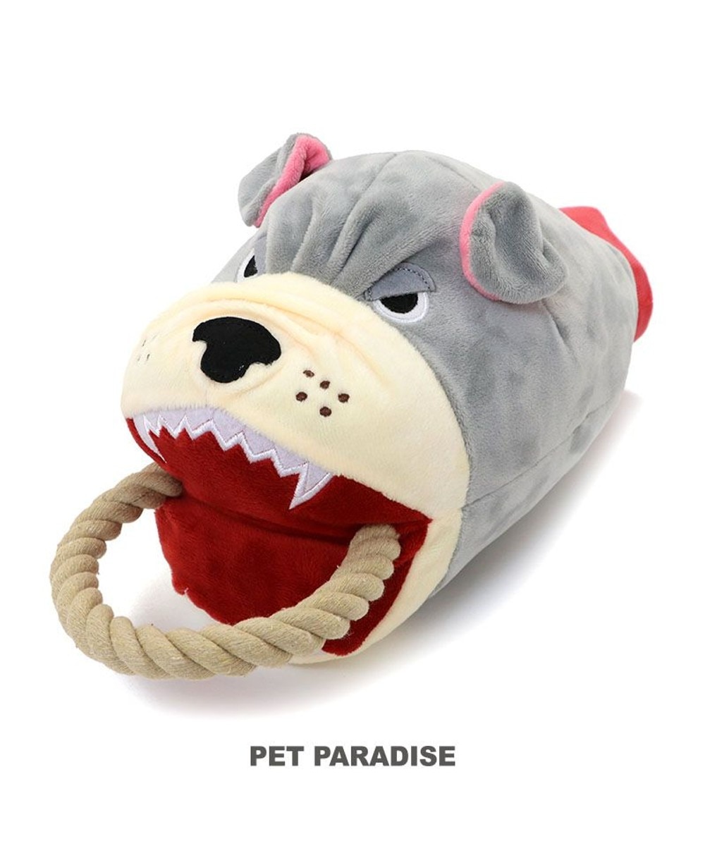【オンワード】 PET PARADISE>ペットグッズ ペットパラダイス パペット トイ 番犬 グレー -