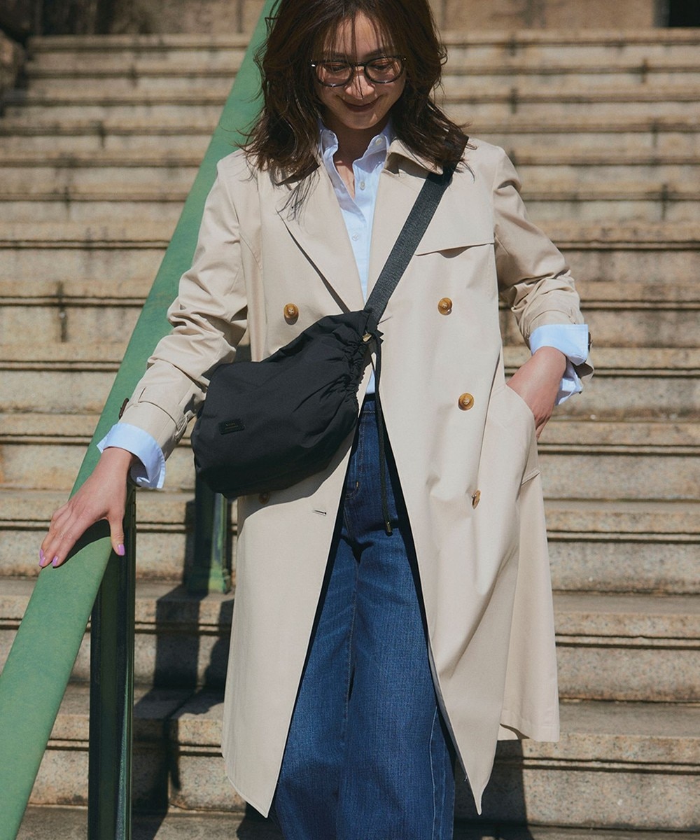 【オンワード】 23区>ジャケット/アウター 【撥水加工】エアータンブラー TCギャバジン ロング トレンチコート ベージュ 42 レディース 【オンワード】 23区>ジャケット/アウター 【撥水加工】エアータンブラー TCギャバジン ロング トレンチコート ベージュ 42 レディース