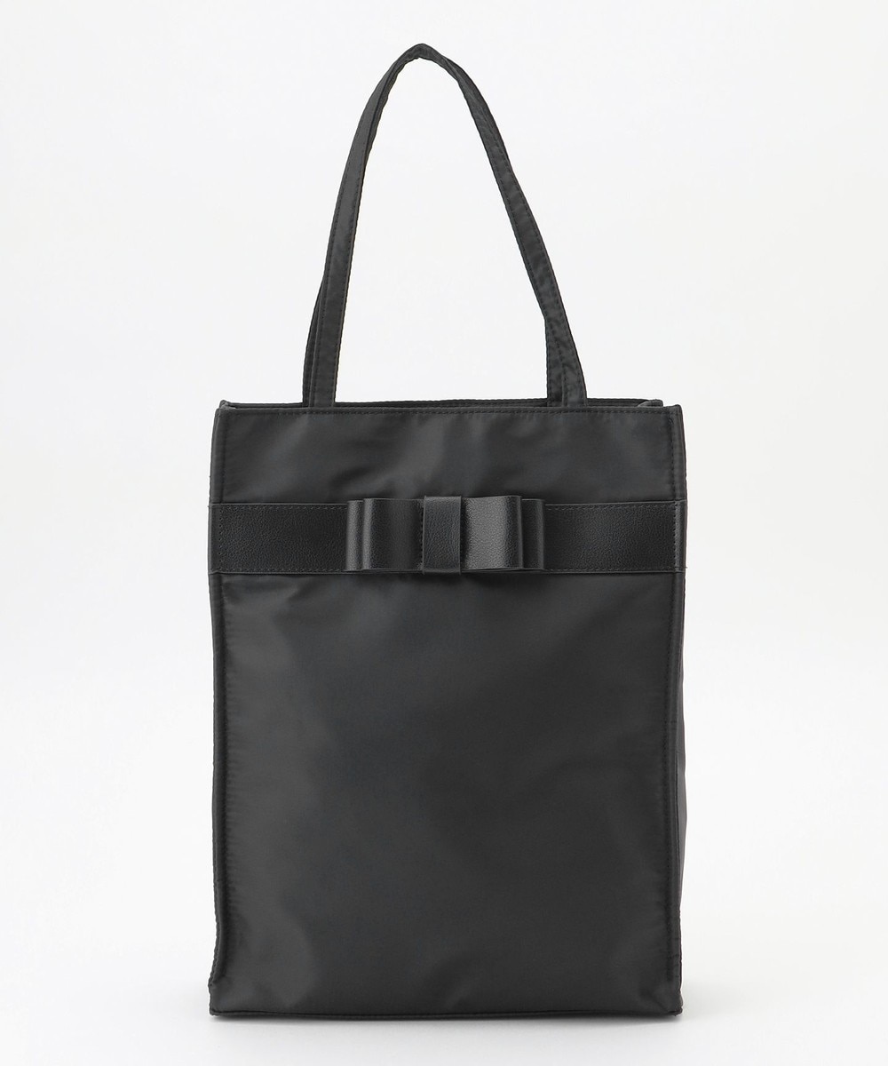 【オンワード】 ANY>バッグ 【A4サイズ収納可】縦型リボンサブトートバッグ ブラック F レディース 【オンワード】 ANY>バッグ 【A4サイズ収納可】縦型リボンサブトートバッグ ブラック F レディース