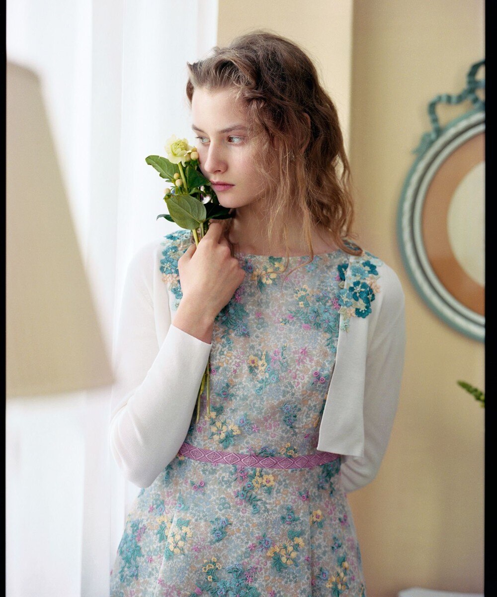 【オンワード】 TOCCA>トップス 【洗える!】JOANNA LOUISE KNIT ボレロ アイボリー XS レディース 【送料無料】