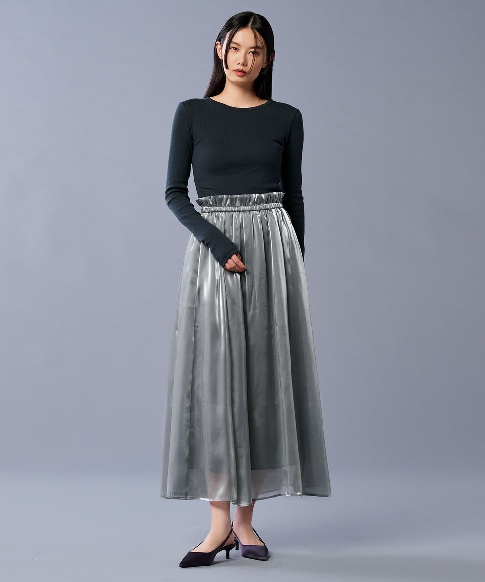 【オンワード】 uncrave>スカート 【手洗い可】ブライトシャンブレー スカート(uncrave STANDARD) ブルーグレー 1 レディース 【オンワード】 uncrave>スカート 【手洗い可】ブライトシャンブレー スカート(uncrave STANDARD) ブルーグレー 1 レディース