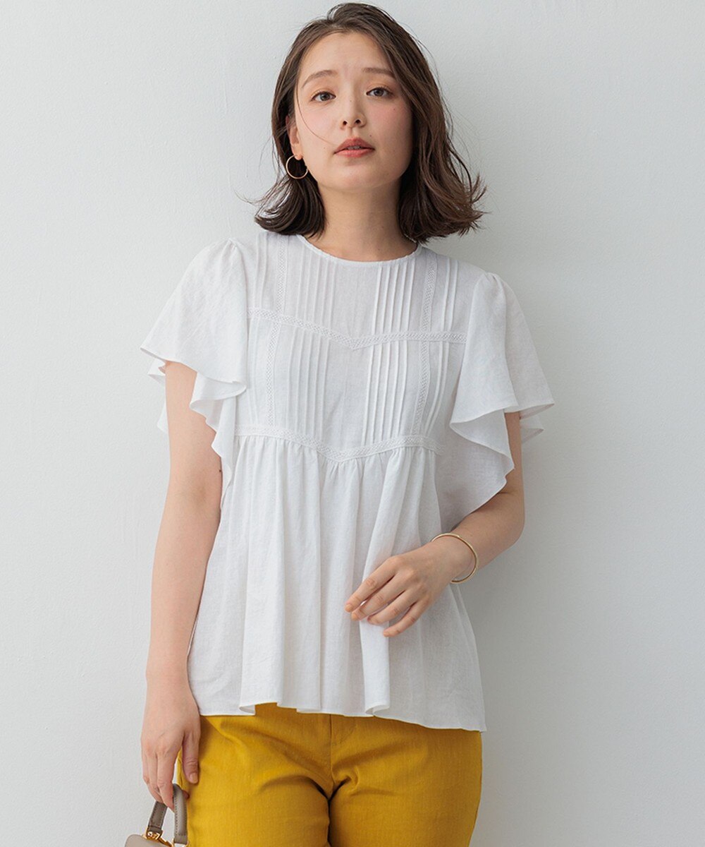 20%OFF 2024 Spring&Summer SLOW 23区スローな1日に纏うものは、快適で美しいものがいい。安らぎを与えてくれる素材と仕立てで、気張らず自由におしゃれを楽しめるカジュ