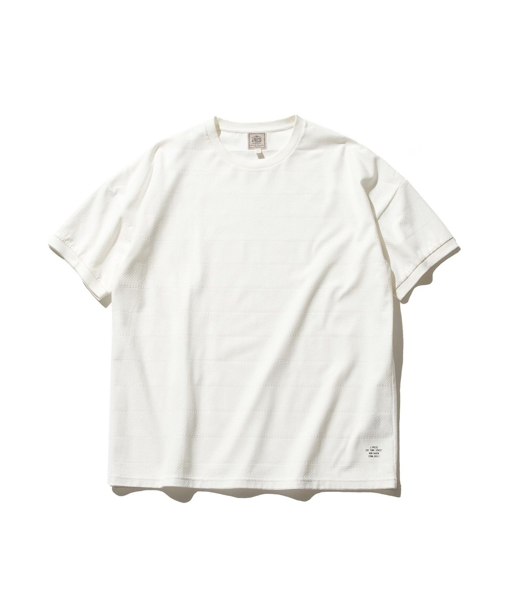 【オンワード】 J.PRESS MEN>トップス クルーネック ボーダーＴシャツ サックスブルー L メンズ 【送料無料】