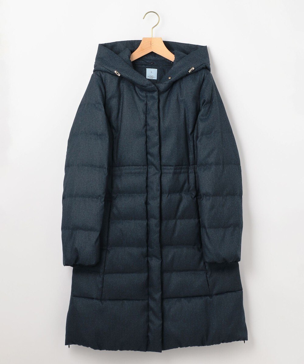 組曲S ライトタフタロングダウンコート　S2 組曲 S(クミキョク エス)の【洗える】ライトタフタロングダウン