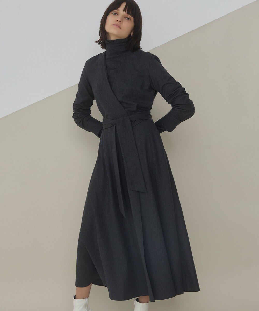 オンワード Beige ワンピース Cotignac カシュクールワンピース Navy 2 レディース 送料無料 商品詳細