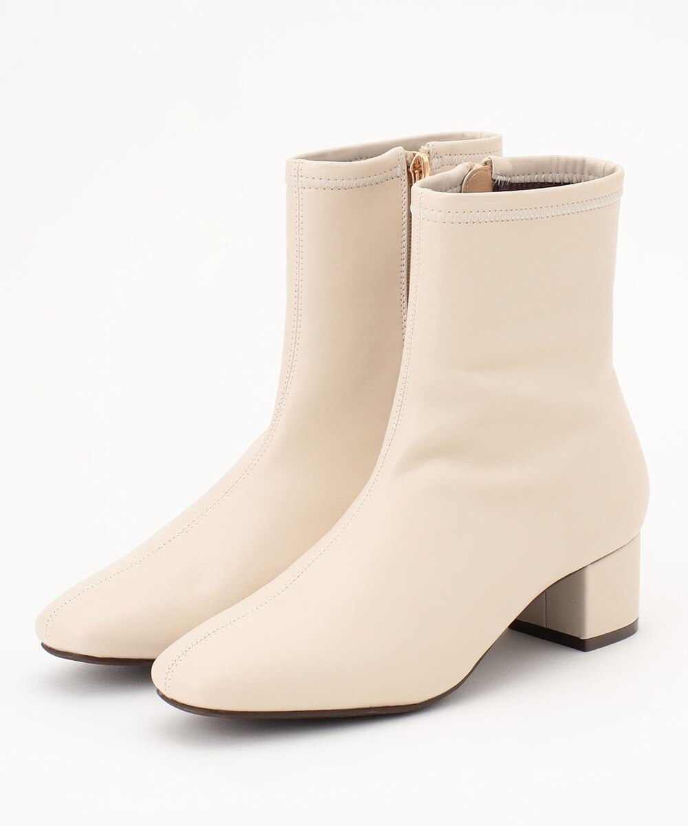 【オンワード】 any FAM>シューズ 撥水ストレッチミドル丈 ブーツ ブラック M(23.5cm) レディース 【送料無料】