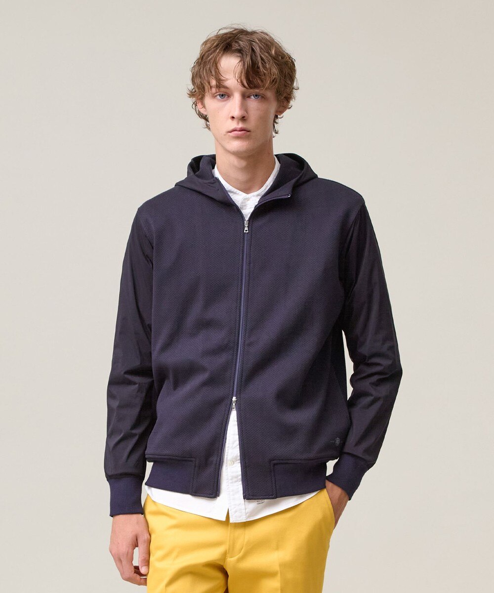 【オンワード】 J.PRESS MEN>トップス お出かけシーンにも最適【J.PRESS PREMIUM JERSEY】ジャガードリンクス コンビパーカー ネイビー L メンズ 【オンワード】 J.PRESS MEN>トップス お出かけシーンにも最適【J.PRESS PREMIUM JERSEY】ジャガードリンクス コンビパーカー ネイビー L メンズ