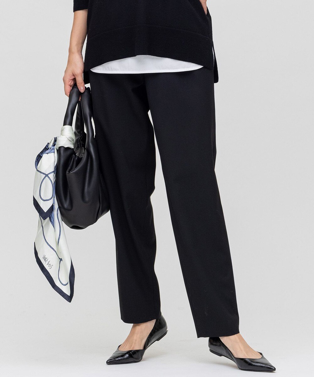 【オンワード】 23区 S>パンツ クリアツイルストレッチ パンツ(番号2L25) ブラック 34 レディース 【送料無料】