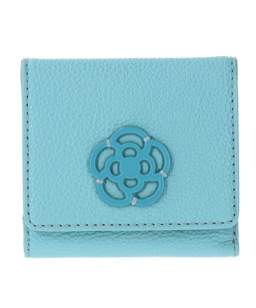 CLATHAS>財布/小物 アンブラン BOX二つ折り財布 ライトブルー F レディースの画像