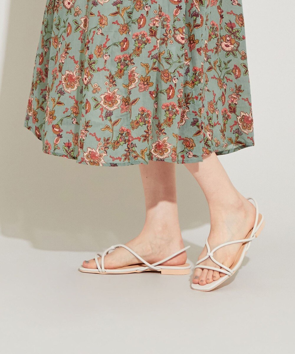 【オンワード】 SHARE PARK LADIES>シューズ ストリングサンダル アイボリー S レディース 【送料無料】