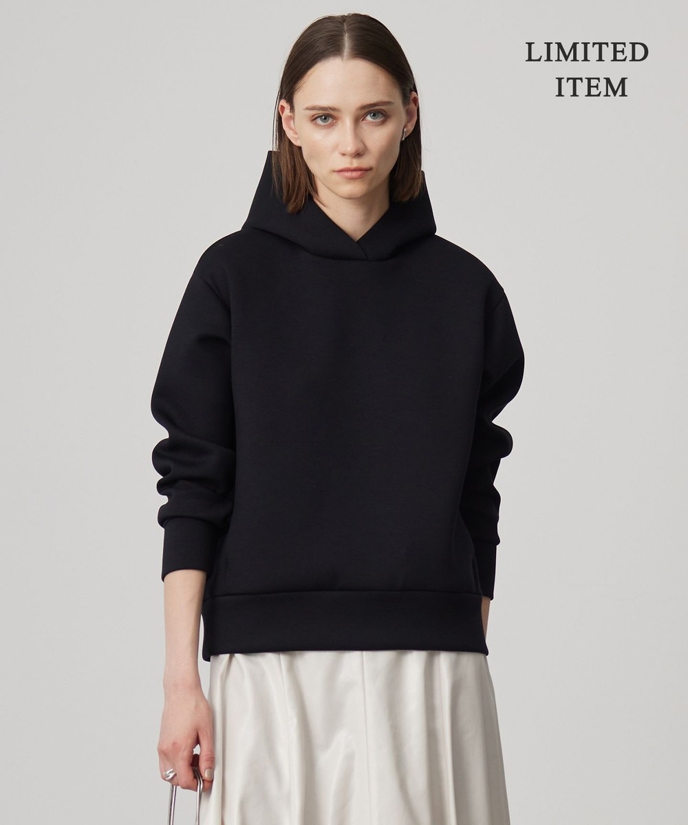 【オンワード】 ICB L(大きいサイズ)>トップス 【WEB限定・洗える】ソフトダンボール フーディ プルオーバー ブラック L レディース 【オンワード】 ICB L(大きいサイズ)>トップス 【WEB限定・洗える】ソフトダンボール フーディ プルオーバー ブラック L レディース