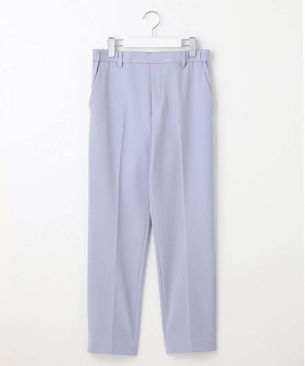 【オンワード】 自由区>パンツ 【撥水加工・洗える】TRギャバ裏起毛テーパード パンツ サックスブルー 36 レディース 【オンワード】 自由区>パンツ 【撥水加工・洗える】TRギャバ裏起毛テーパード パンツ サックスブルー 36 レディース