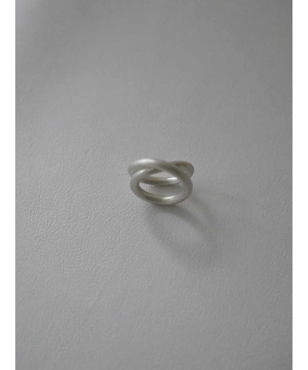 YArKA/ヤーカ】silver925 Crumpled paper pattern ring [kusha3