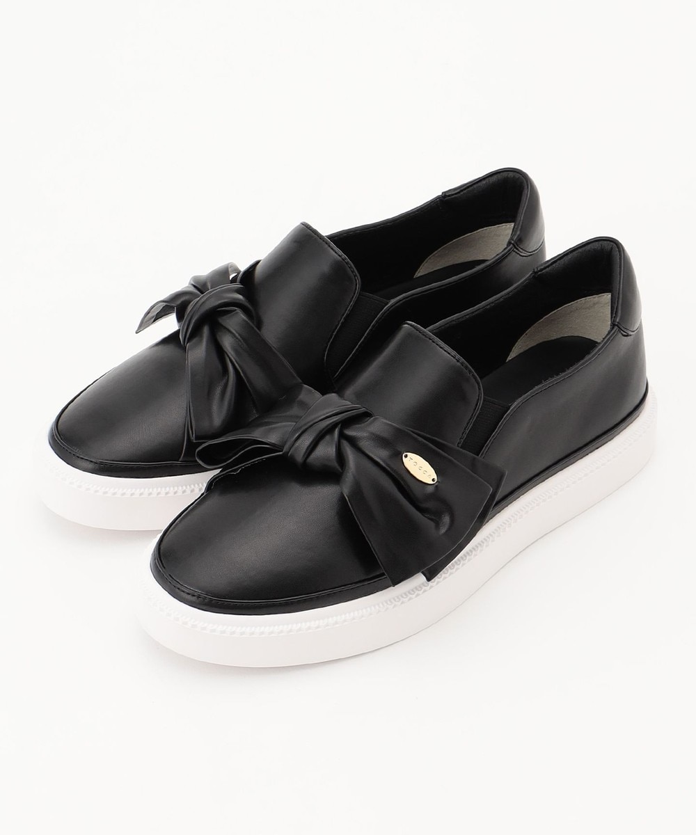 【オンワード】 TOCCA>シューズ TIED RIBBON SNEAKERS スニーカー ホワイト 39 レディース 【送料無料】