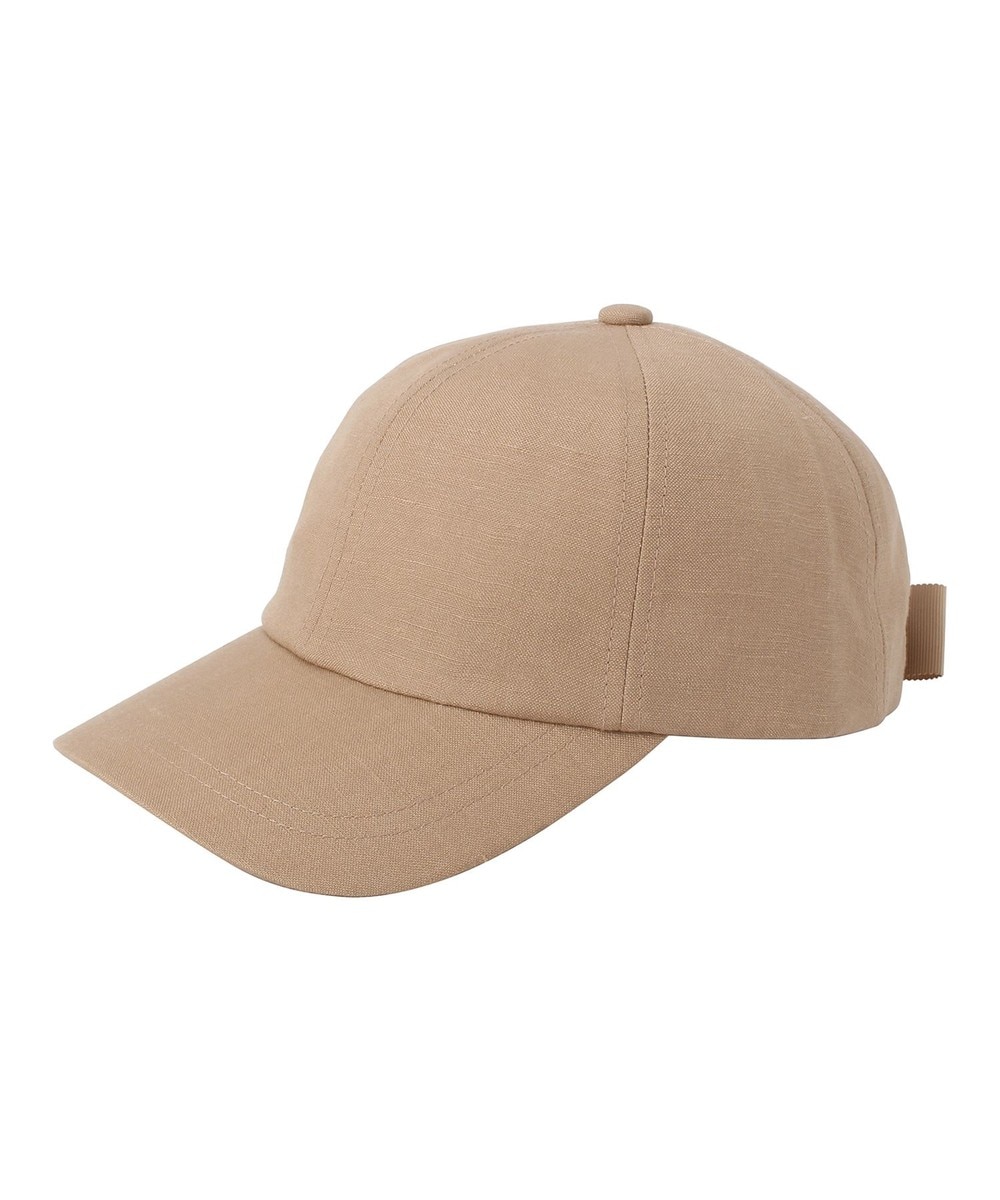 MOONBAT>帽子 FURLA(フルラ) バックリボンキャップ UV ベージュ F レディース 【送料無料】