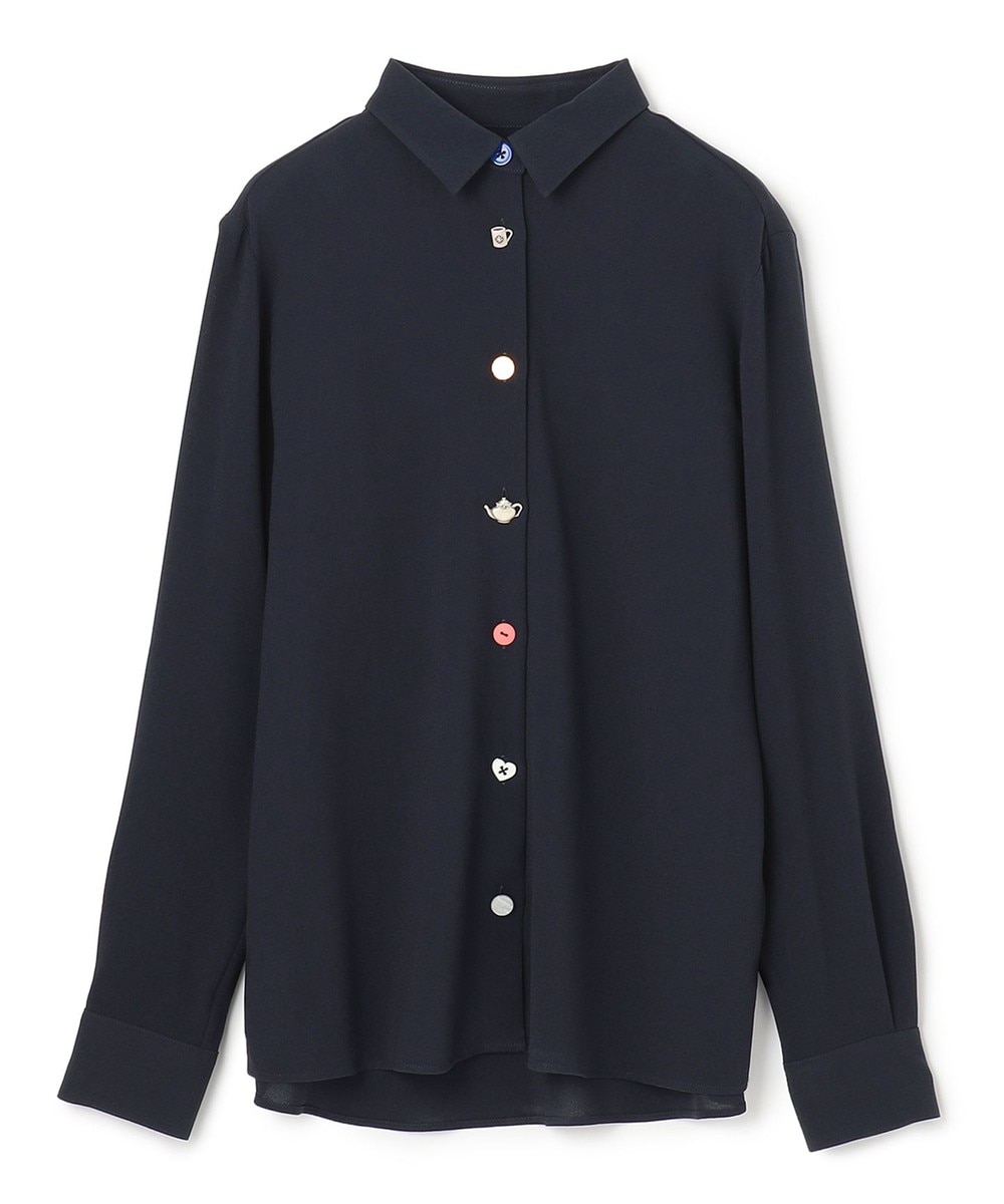 【オンワード】 Paul Smith>トップス 【WEB限定カラーあり・洗える】ソフトジョーゼット ブラウス アイボリー 40 レディース 【送料無料】