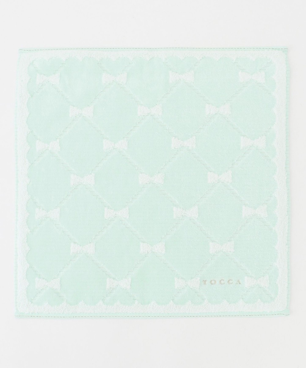 【オンワード】 TOCCA>財布/小物 CLOUDY RIBBON TOWELCHIEF タオルハンカチ スカイブルー F レディース