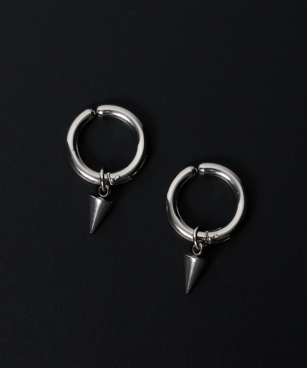 PT900フープピアス2個セット 外径13.2mm ×幅1.5mm イシイ