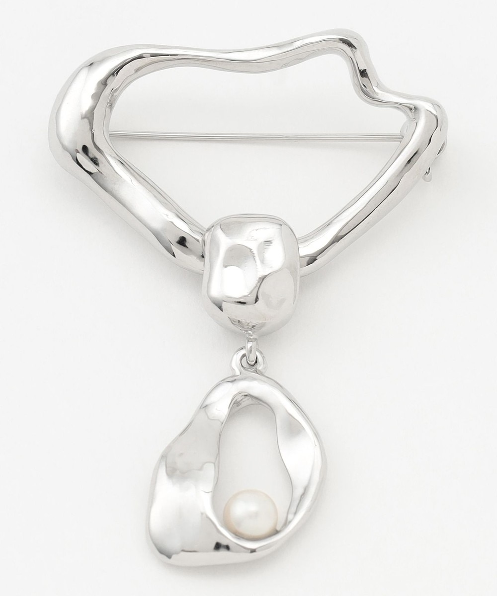 【オンワード】 ICB>アクセサリー 【CLASSY.1月号掲載】ウェーブブローチ シルバー F レディース 【オンワード】 ICB>アクセサリー 【CLASSY.1月号掲載】ウェーブブローチ シルバー F レディース