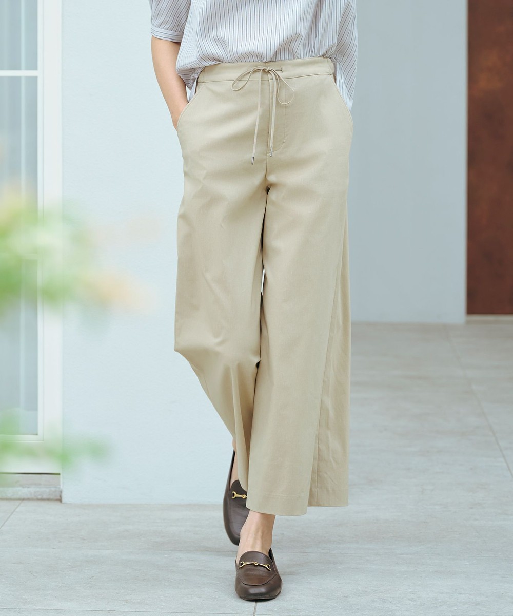 【オンワード】 J.PRESS LADIES>パンツ 【洗える】セルロースリネンストレッチ イージー パンツ ベージュ 13 レディース 【オンワード】 J.PRESS LADIES>パンツ 【洗える】セルロースリネンストレッチ イージー パンツ ベージュ 13 レディース