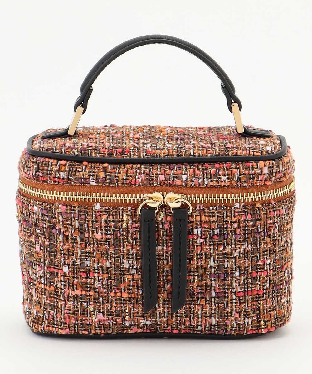 【オンワード】 自由区>バッグ ラメノットファンシーツイードヴァニティ バッグ オレンジ F レディース 【オンワード】 自由区>バッグ ラメノットファンシーツイードヴァニティ バッグ オレンジ F レディース