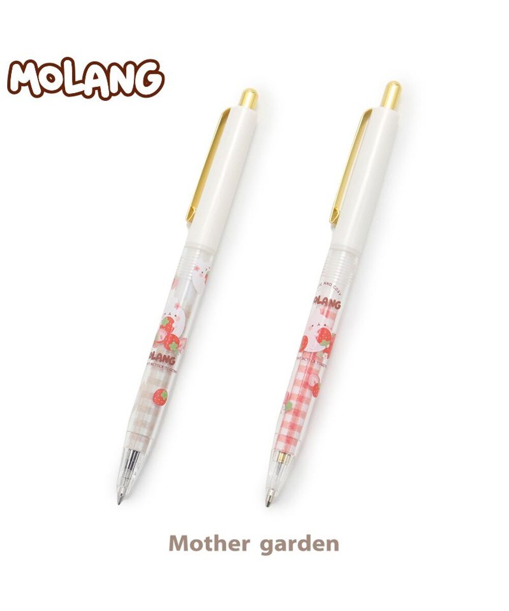 Mother garden>雑貨/ホビー/スポーツ マザーガーデン モラン ボールペン シャープペン 《単品》 いちご柄 日本製 ボールペン -