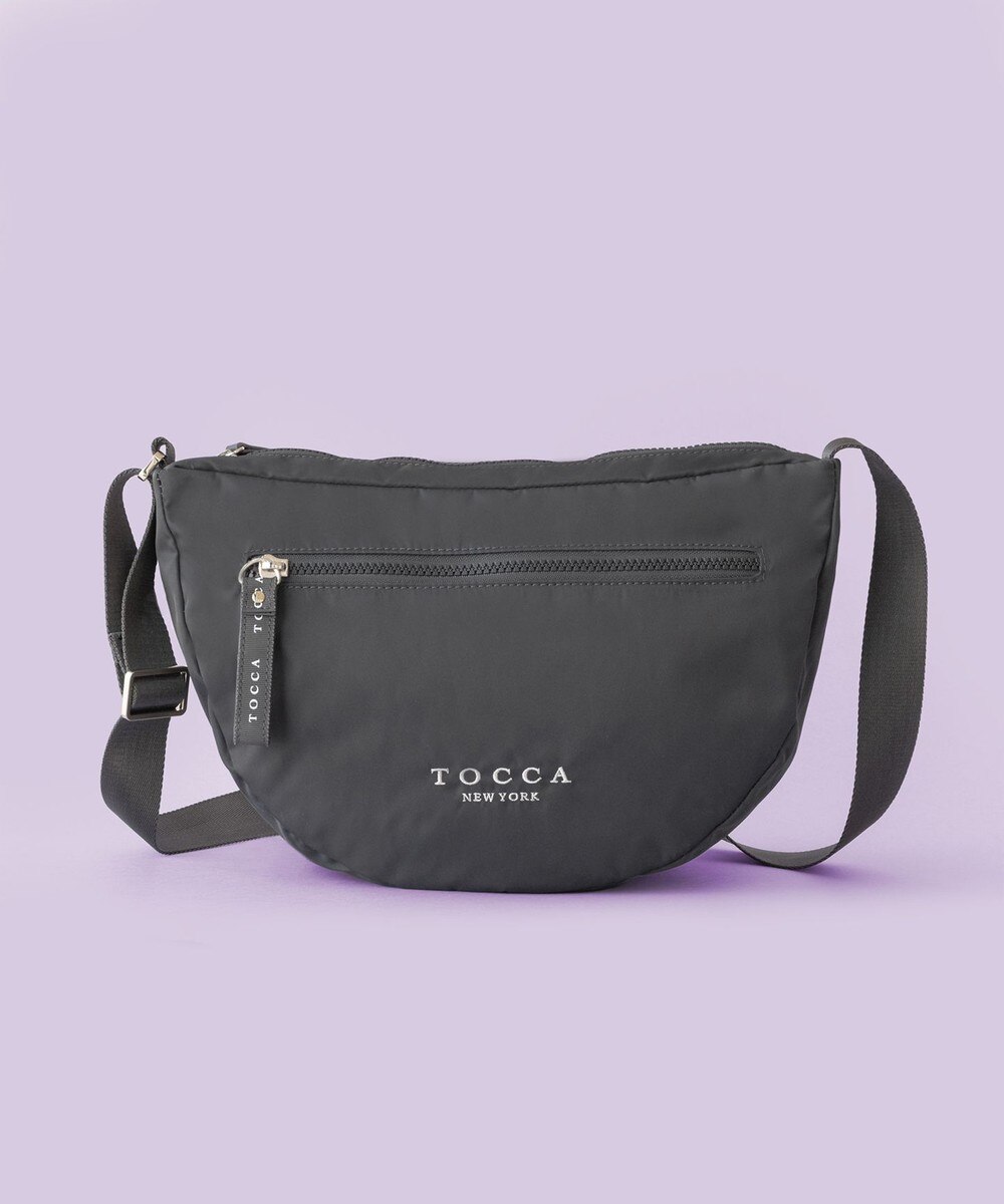 【オンワード】 TOCCA>バッグ 【サスティナブル素材・撥水・WEB＆一部店舗限定】NUOTO NYLON POCHETTE ポシェット グレージュ F レディース