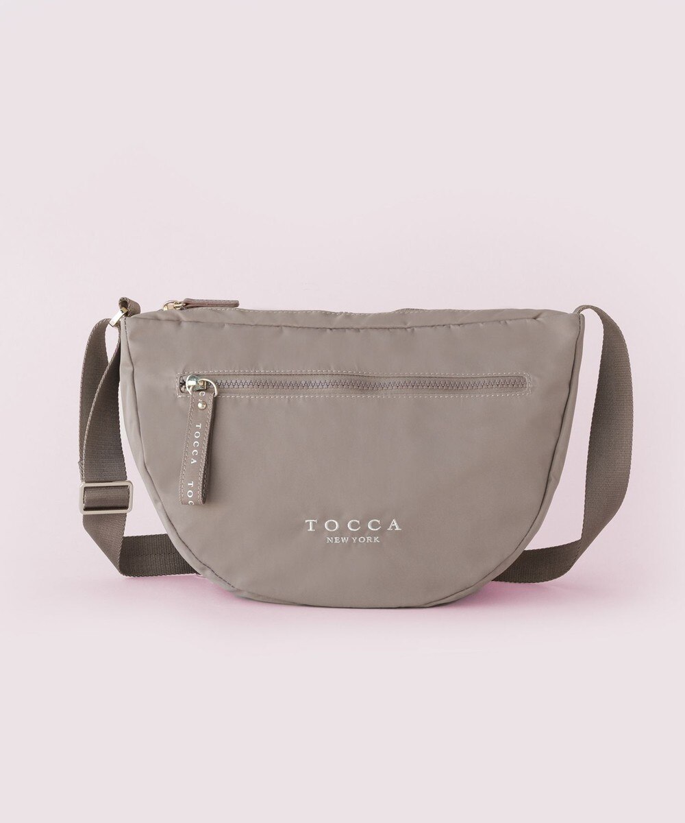 【オンワード】 TOCCA>バッグ 【サスティナブル素材・撥水・WEB＆一部店舗限定】NUOTO NYLON POCHETTE ポシェット ベージュ F レディース