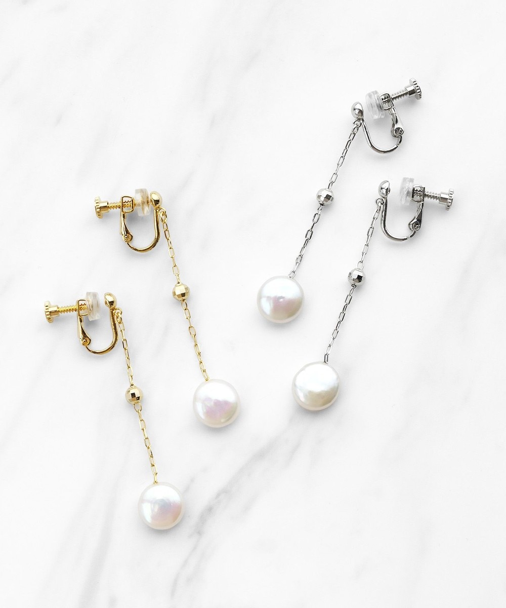 【オンワード】 TOCCA>アクセサリー LUNAE COIN PEAR EARRINGS イヤリング シルバー F レディース 【オンワード】 TOCCA>アクセサリー LUNAE COIN PEAR EARRINGS イヤリング シルバー F レディース