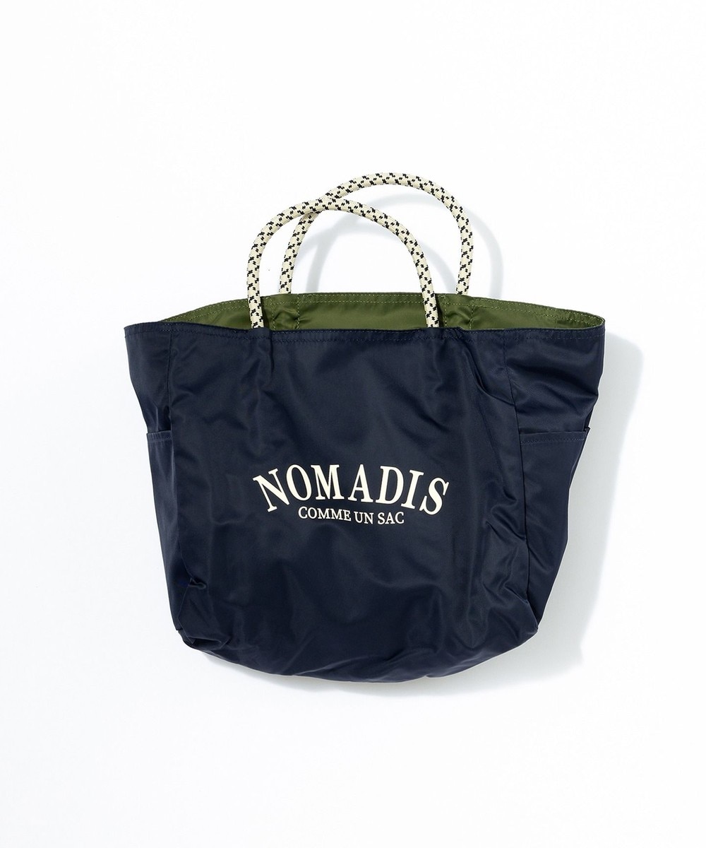 【オンワード】 23区>バッグ 【新色追加/23区別注カラーあり】NOMADIS SAC2 WIDE リバーシブル トートバッグ ネイビー×カーキ F レディース 【オンワード】 23区>バッグ 【新色追加/23区別注カラーあり】NOMADIS SAC2 WIDE リバーシブル トートバッグ ネイビー×カーキ F レディース