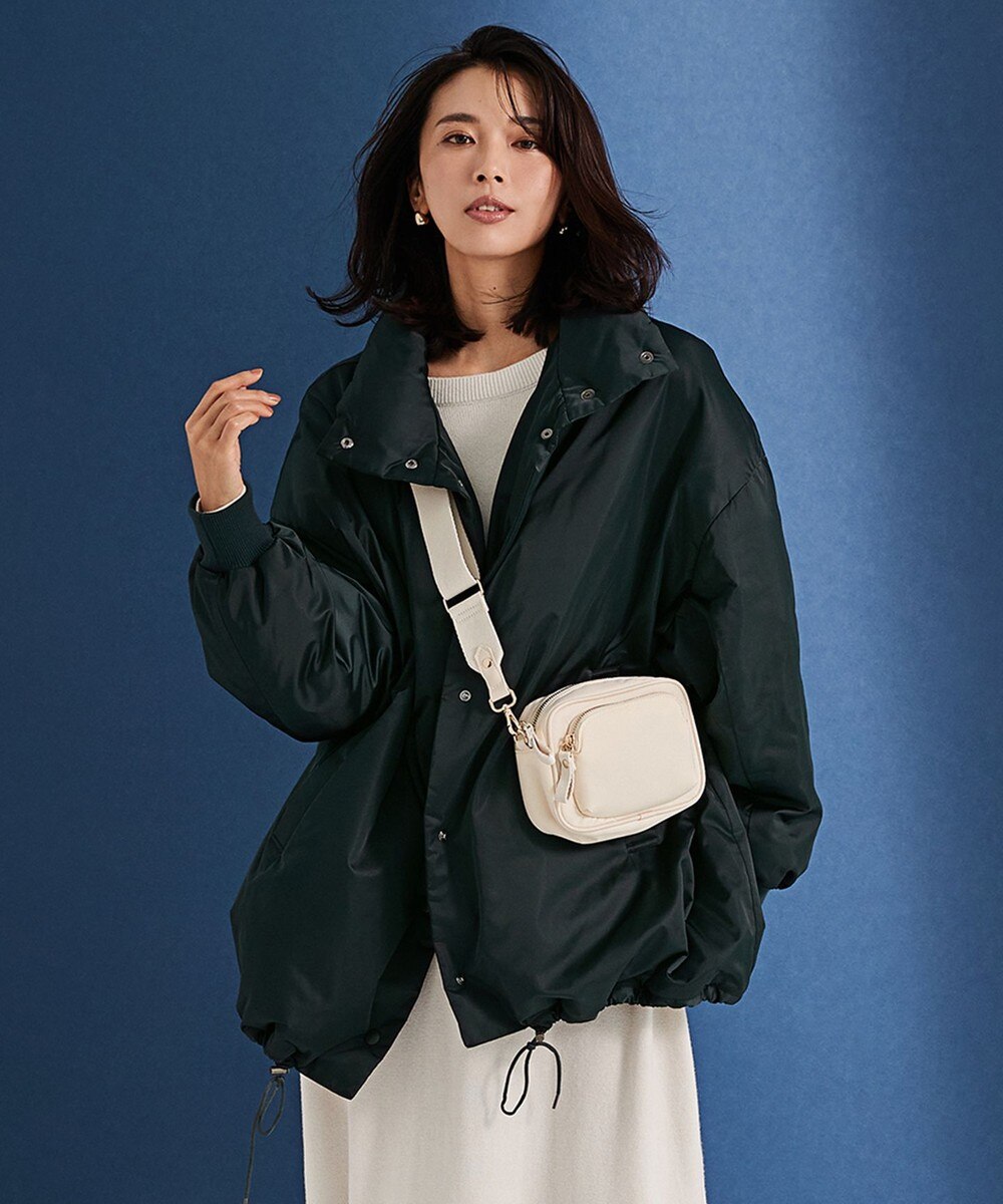 【オンワード】 ICB L>ジャケット/アウター 【マガジン掲載】ADS ダウンコート(番号CL22) ブラック 40 レディース 【送料無料】