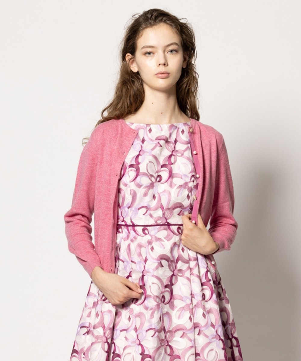 【オンワード】 TOCCA>トップス CASHMERE CARDIGAN カーディガン ローズピンク S レディース 【オンワード】 TOCCA>トップス CASHMERE CARDIGAN カーディガン ローズピンク S レディース