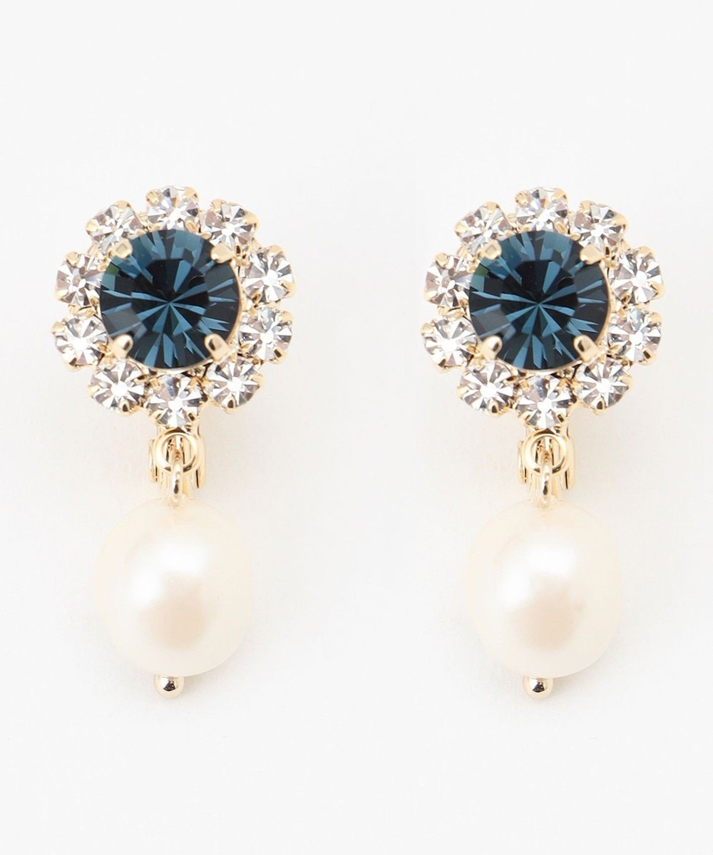 【オンワード】 TOCCA>アクセサリー BIJOUX PEARL EARRINGS イヤリング ネイビー F レディース 【オンワード】 TOCCA>アクセサリー BIJOUX PEARL EARRINGS イヤリング ネイビー F レディース