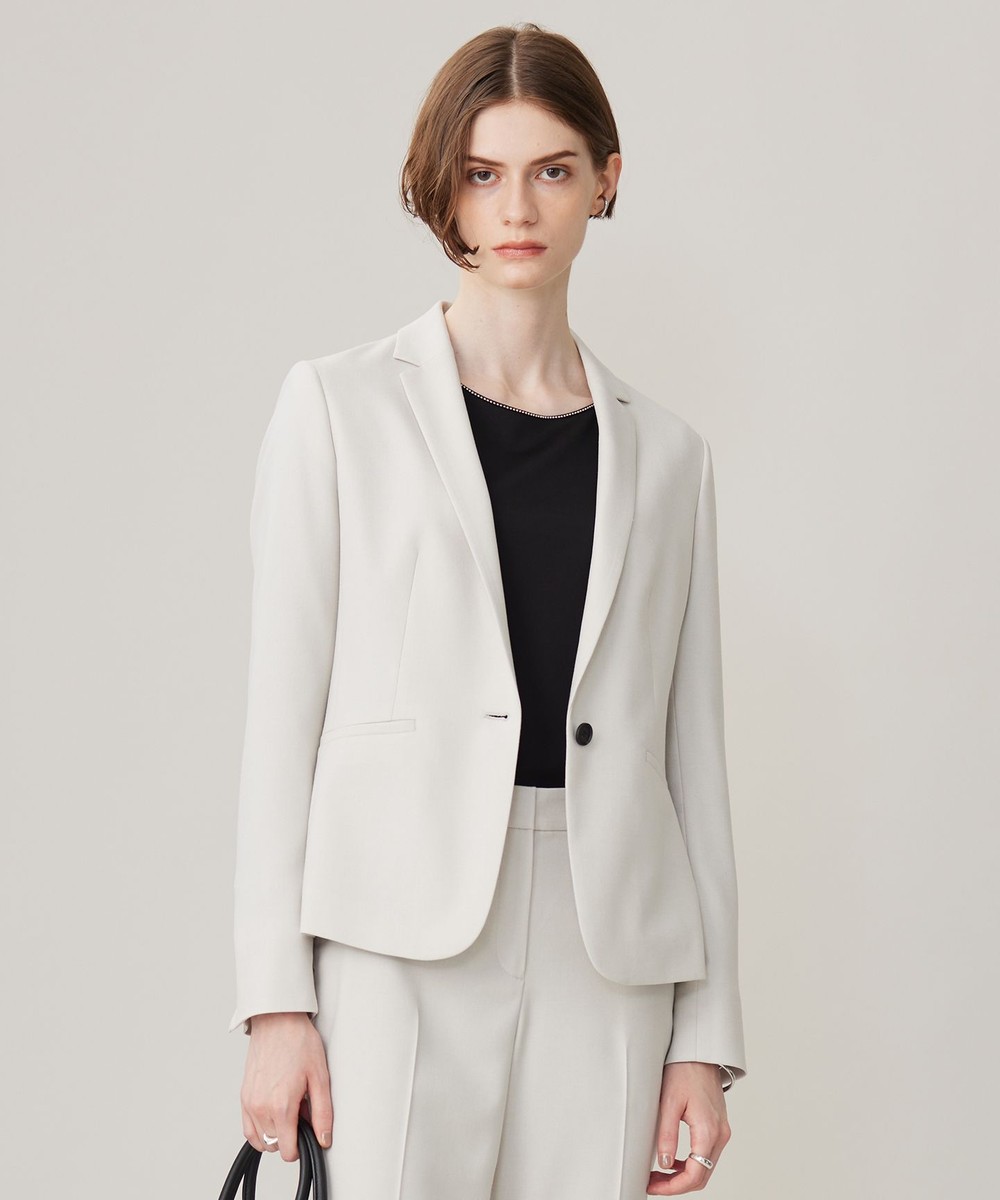 【オンワード】 ICB>ジャケット/アウター 【洗える】プロヴィスウールツイル テーラードジャケット トープ 4 レディース 【オンワード】 ICB>ジャケット/アウター 【洗える】プロヴィスウールツイル テーラードジャケット トープ 4 レディース