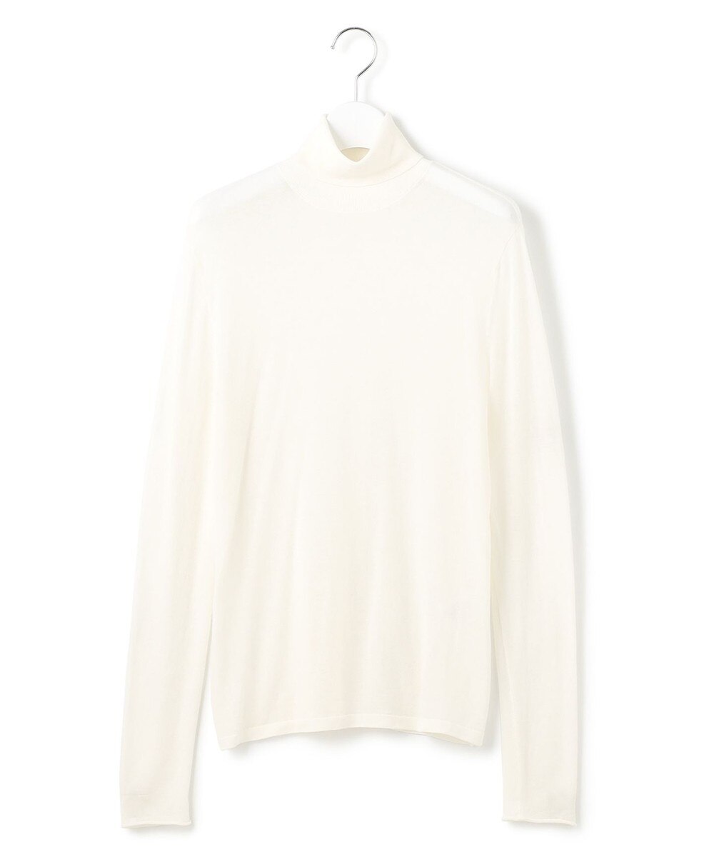 【オンワード】 23区>トップス 【GOLD LABEL】シアータートルネック ニット ホワイト 38 レディース