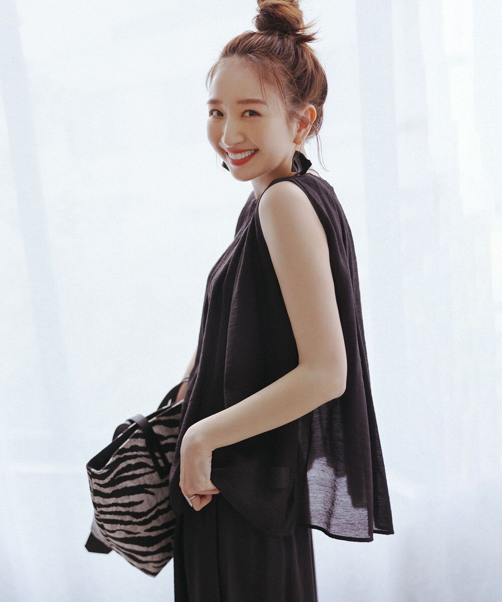 【撥水/接触冷感/洗える】ヴィンテージシアー プリーツブラウス