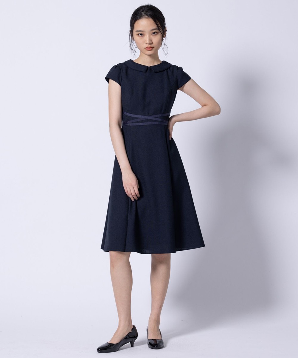 【オンワード】 TOCCA>ワンピース 【洗える】BRIGHT LUMINOUS ドレス ネイビー 0 レディース 【オンワード】 TOCCA>ワンピース 【洗える】BRIGHT LUMINOUS ドレス ネイビー 0 レディース