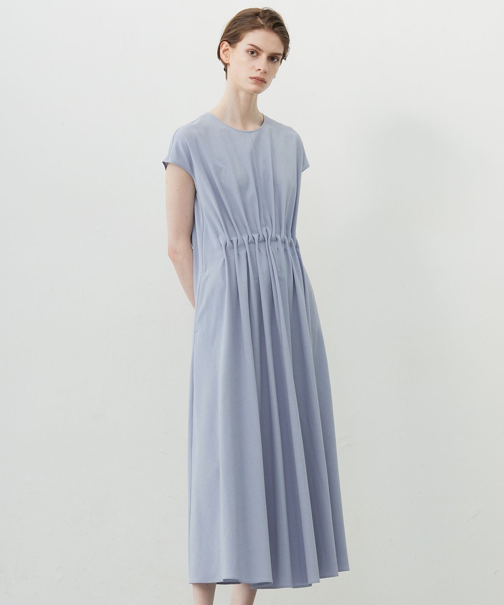 【オンワード】 ICB>ワンピース 【ASUMI・MANAMIコラボ 丈が選べる】タックデザインワンピース サックス SR レディース 【オンワード】 ICB>ワンピース 【ASUMI・MANAMIコラボ 丈が選べる】タックデザインワンピース サックス SR レディース